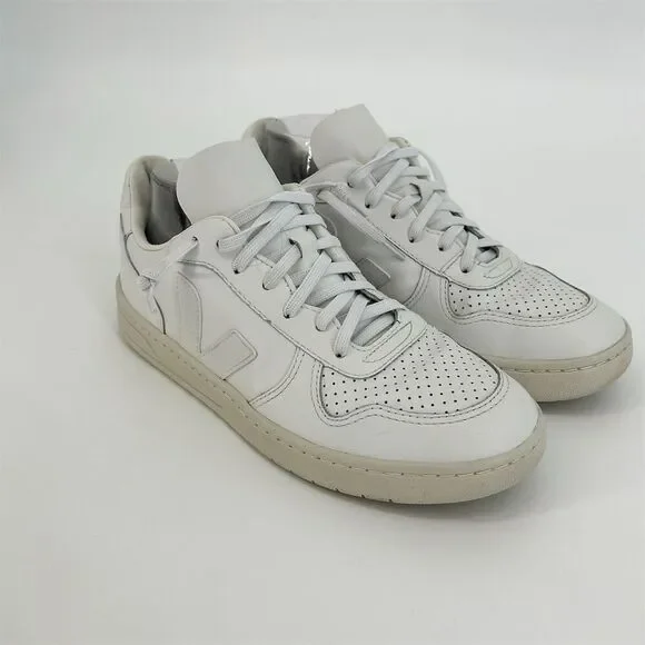 Veja x Free People V-12 White Leather Sneakers Casual Athletic size 8/39 - Picture 3 of 9